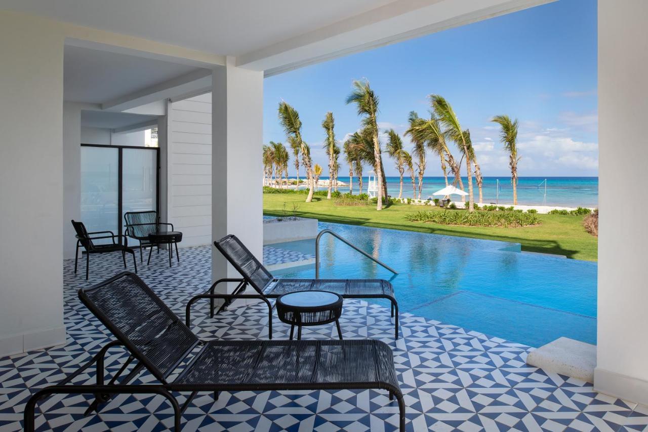 Ocean Eden Bay (Adults Only) Otel Spring Rises Dış mekan fotoğraf View from a room at the Iberostar Grand Hotel Bávaro